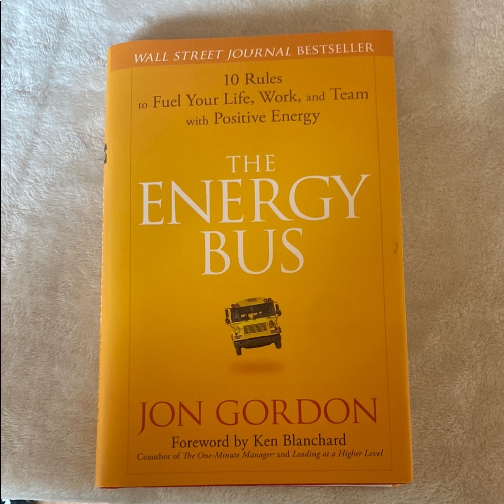 National Book Network The Energy Bus - Orange Cover